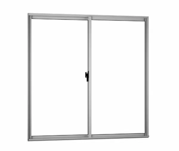 VENTANA ALUMINIO MATE 121X100 CM