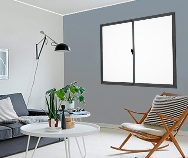 VENTANA ALUMINIO MADERA TERMOPANEL 100X100 - Imagen 4