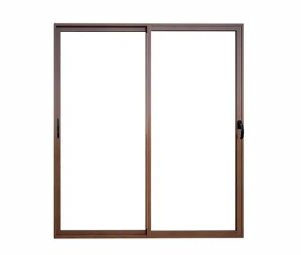 PUERTA ALUMINIO MADERA TERMOPANEL 195X205 CM