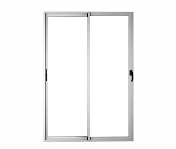 PUERTA ALUMINIO MATE TERMOPANEL 150X205