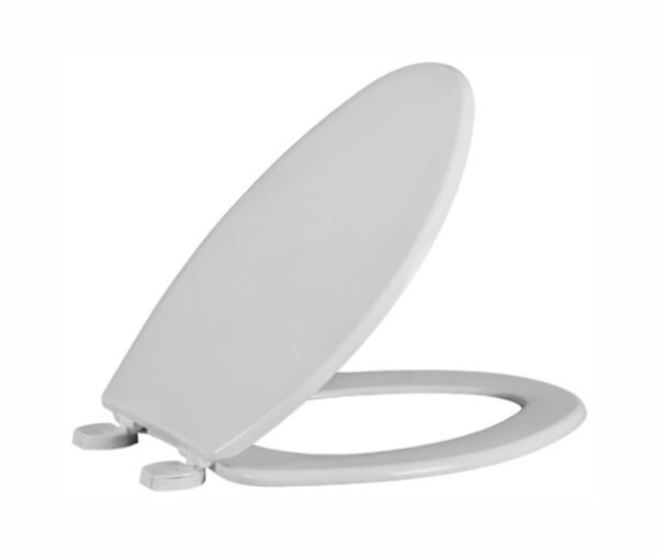 ASIENTO WC ELONGADO PLASTICO Bisagra Plastica. - Imagen 2