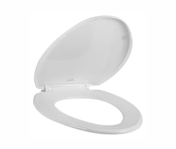 ASIENTO WC ELONGADO PLASTICO Bisagra Plastica. - Imagen 3